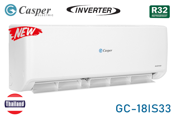 Điều hòa Casper 1 Chiều Inverter 18000 BTU GC-18IS33