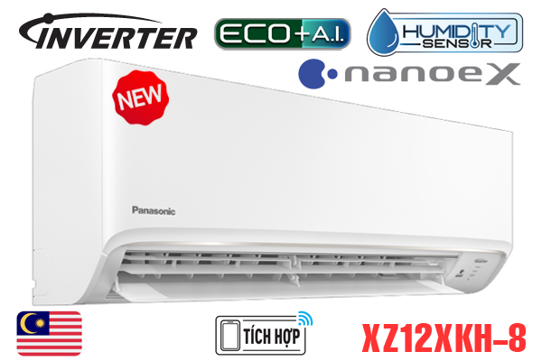 Điều Hòa Panasonic 12000btu 2 chiều Inverter CU/CS-XZ12XKH-8 Gas R32
